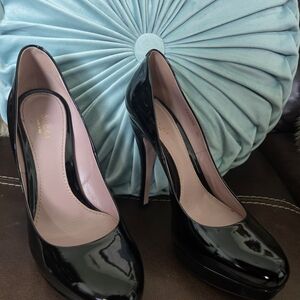 Gucci Black Patent Leather Women's Heels